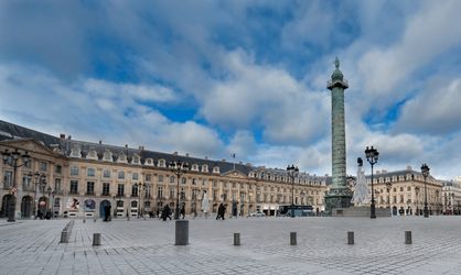Place et Colonne Vendôme à Paris 